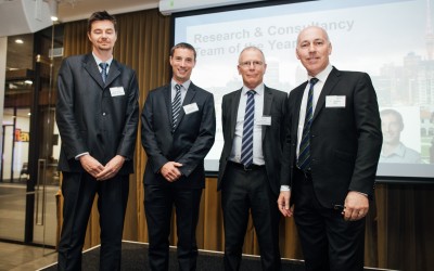 Team effort recognised with RICS award
