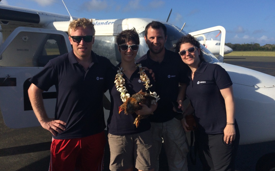 YPG trip Vanuatu - Oxfam’s WASH Programme