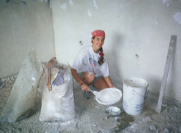 In 1997 I went to Bosnia as the war ended to help rebuild in Sarajevo. I did construction work, taught English, and made play groups for kids. I worked with an international coalition of volunteers through the Jesuit Refugee Services along with the UNHCR/Red Cross. This was a truly humbling experience for me and one that has shaped me in countless ways. –  Jennifer Van Vleet, Broomfield, Colorado, USA