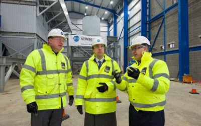 Energy Minister Visits Bio Power Energy Plant in Birmingham, UK