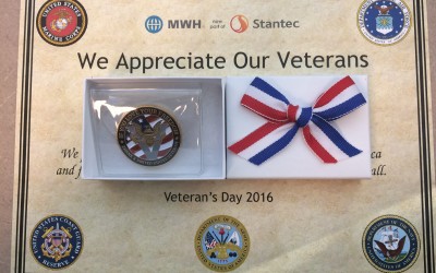 MWH Vets are Celebrated on Veterans Day 2016
