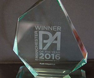 Ruth Kilpatrick Wins Manchester PA of the Year Award