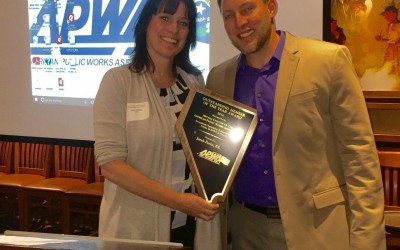 Jarah Parke named “Outstanding Member of the Year” by APWA